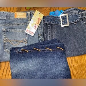 Lot of 3 pairs of jeans Size 15